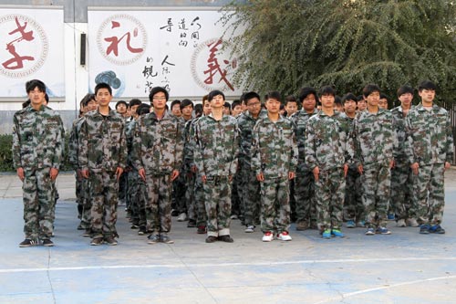 退伍军人学汽修