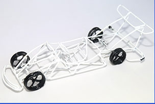 白色F1赛车