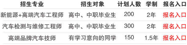 招生专业